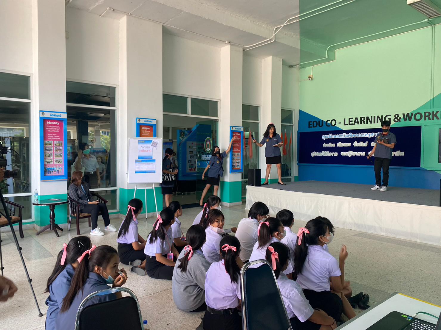 41. ภาพกิจกรรม 50 ปี KPRU สู่การพัฒนาท้องถิ่นอย่างยั่งยืน มหาวิทยาลัยราชภัฏกำแพงเพชร ระหว่างวันที่ 26-28 มกราคม 2566 ณ มหาวิทยาลัยราชภัฏกำแพงเพชร โดยนักศึกษาโปรแกรมวิชาคอมพิวเตอร์ คณะครุศาสตร์